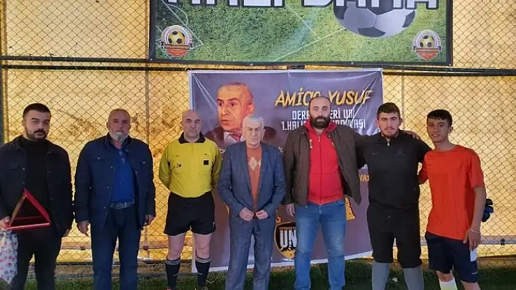 '´Amigo Yusuf´ adına futbol turnuvası düzenlendi'