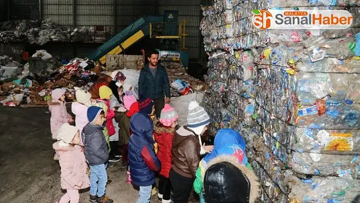Anaokulu öğrencilerine yerinde  'Sıfır Atık' eğitimi