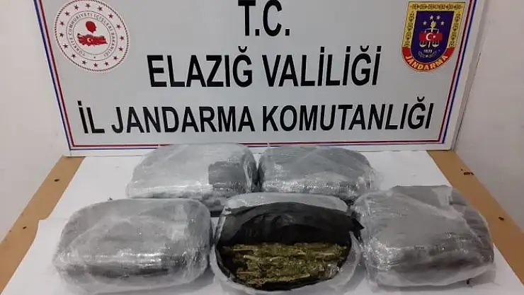 'Ankara´ya gönderilen uyuşturucu Elazığ´da yakalandı'