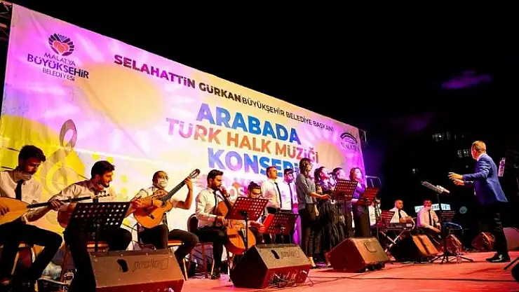'Arabada Türk Halk Müziği konseri'