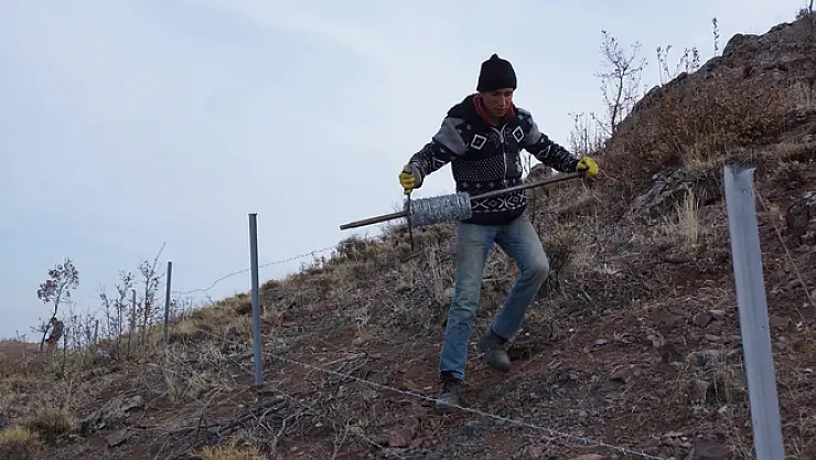 ŞOTİK HAVZASI´NA TELLİ KORUMA