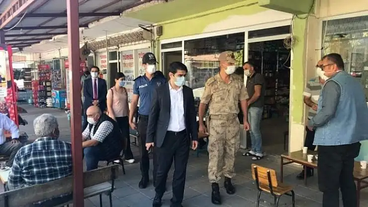 'Arguvan´da Covid-19 denetimleri arttırıldı'