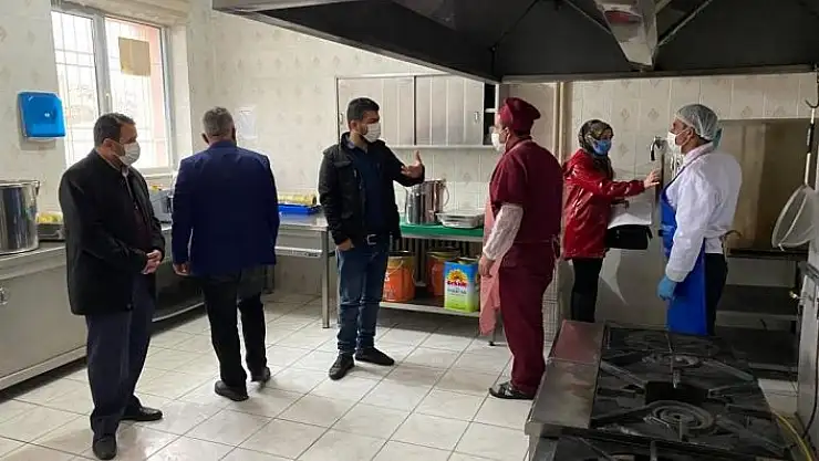 'Arguvan´da okul kantinleri ve yemekhanelerine denetim'