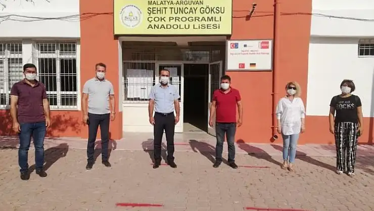 'Arguvan´da sınav için pandemi önlemi alındı'