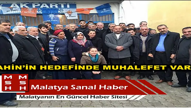 ŞAHİN´DEN ARGUVAN´A ZİYARET 