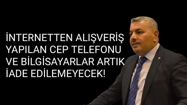 Artık iade edilemeyecek 