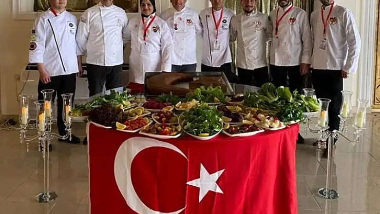 'Aşçılar madalyalar ile döndü'