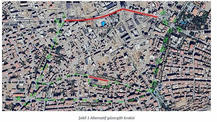 Atatürk (Kışla) Ve İnönü Caddesi Geçici Olarak Trafiğe Kapatılacak