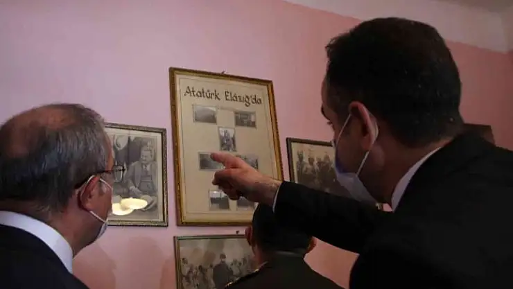 'Atatürk´ün Elazığ´a gelişinin 84´üncü yıl dönümü etkinliği'