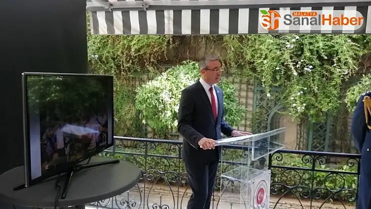 Atina Büyükelçiliğinde 15 Temmuz anma töreni