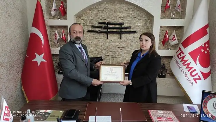 'Av. Aslı Gizem Gündüz, Kadın Kolları Genel Başkanlığına atandı'
