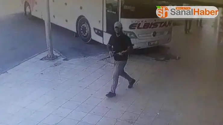 Av tüfeği ile saldırı kamerada