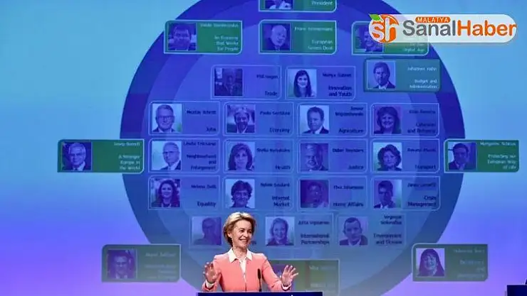 Avrupa Komisyonu Başkanı von der Leyen, taslak üye listesini açıkladı