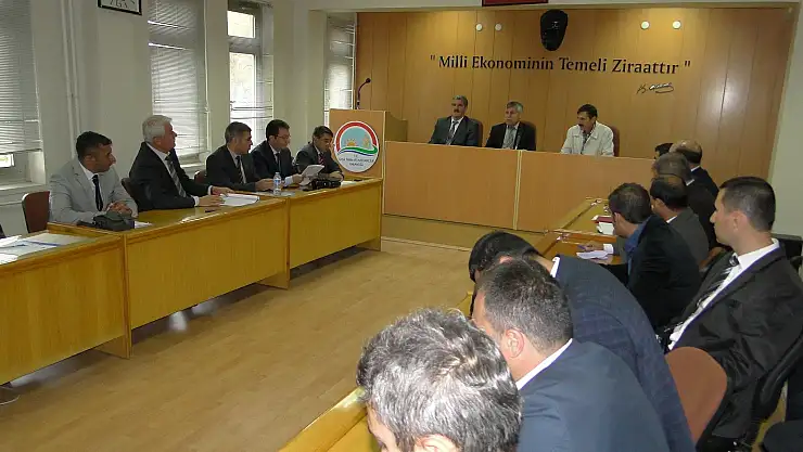 PROJE DEĞERLENDİRME TOPLANTISI YAPILDI