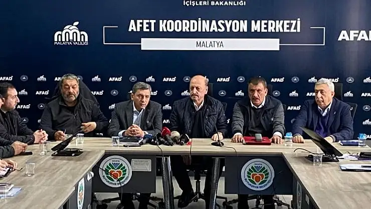 'Bakan Bilgin: ''Deprem felaketinin meydana getirdiği sorunları aşmak için Türk devleti elinden gelen her şeyi yapıyor'''