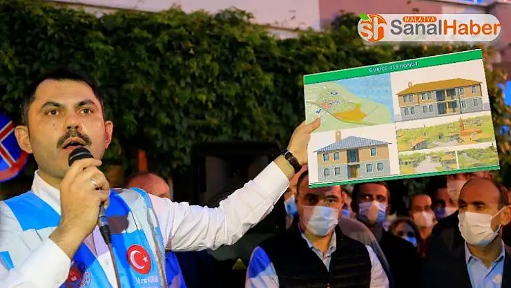 Bakan Kurum'dan Sivrice için net mesaj:'Hiçbir şekilde yapılaşmaya müsaade edemeyiz'