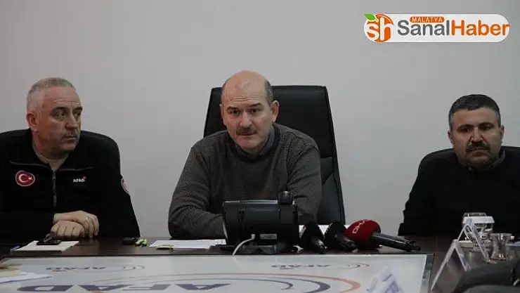 Bakan Soylu: 'Elazığ ve Malatya'ya kamu yardım miktarı 458 milyon lira'