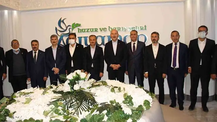 'Bakan Soylu Adıyaman Belediyesinin çalışmaları hakkında bilgi aldı'