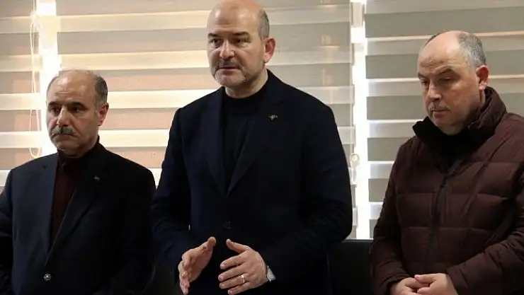 'Bakan Soylu: ''Kimse devleti hafife almasın, milletin duygularıyla oynayanlara hesabını sorarız'''