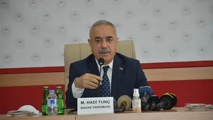 'Bakan Yardımcısı Tunç, tarım sektörü ile buluştu'