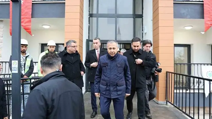 'Bakan Yerlikaya, Kahramanmaraşta ziyaret ve temaslarda bulundu'