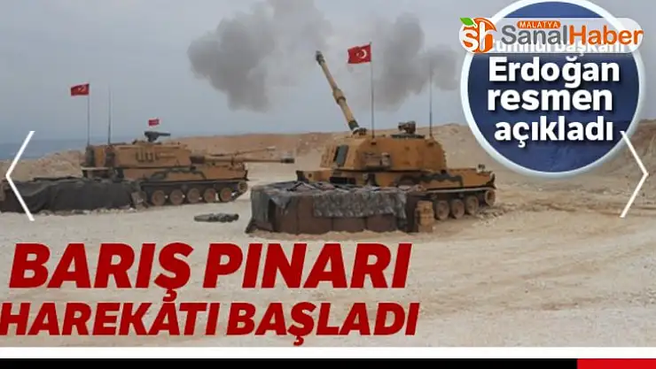 Barış Pınarı Harekatı başladı