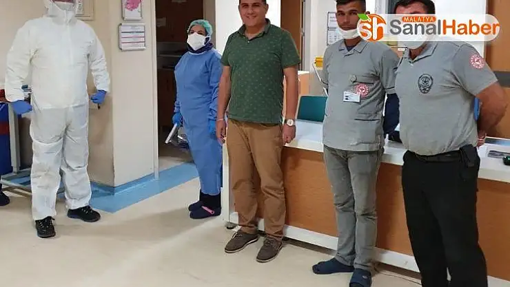 Başhekim Kuşağlı'dan hastalara bayram ziyareti