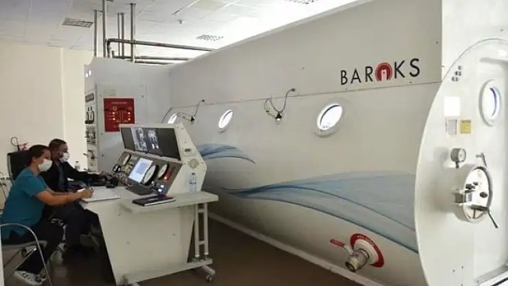 'Basınç odası hizmete girdi'