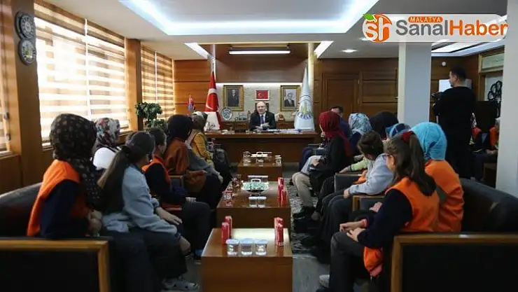 Başkan Bilgin, deneyimlerini öğrenciler ile paylaştı