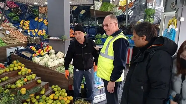 'Başkan Bilgin: ''Kendiliğinden oluşan büyük bir afet'''