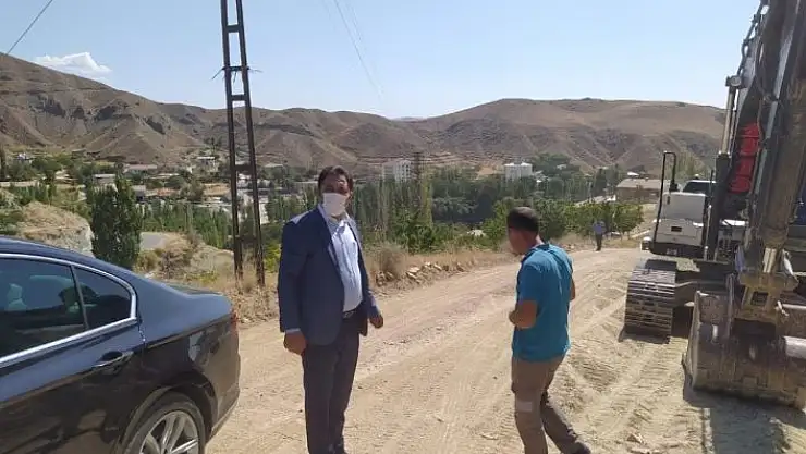 'Başkan Cengiz´den ''yol'' vurgusu'