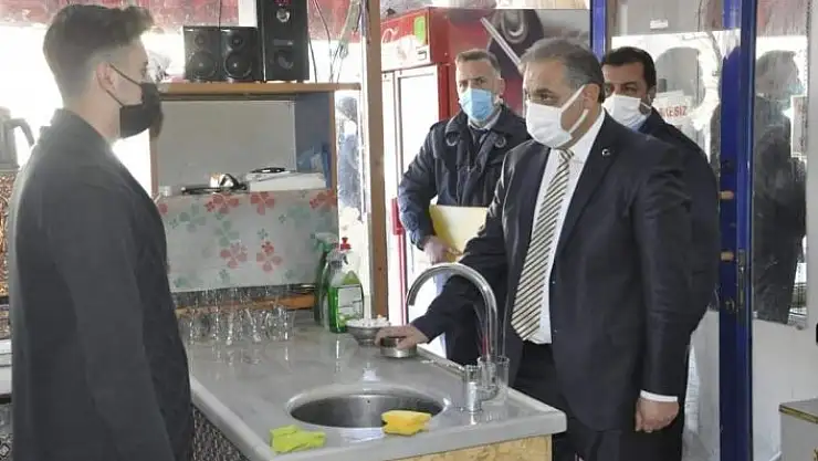 'Başkan Çiftçi normalleşme denetimlerini sürdürdü'