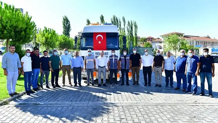 'Başkan Çınar, ateş kahramanlarını ziyaret etti'