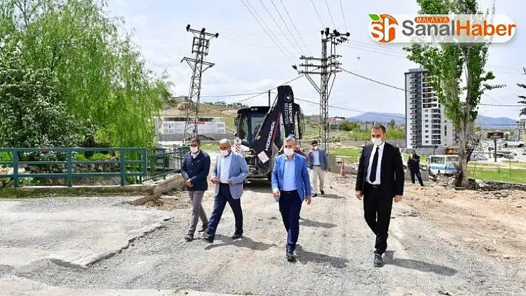 Başkan Çınar, çalışmaları yerinde inceledi