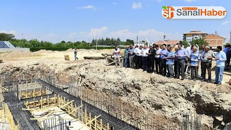 Başkan Çınar, cami temel atma törenine katıldı