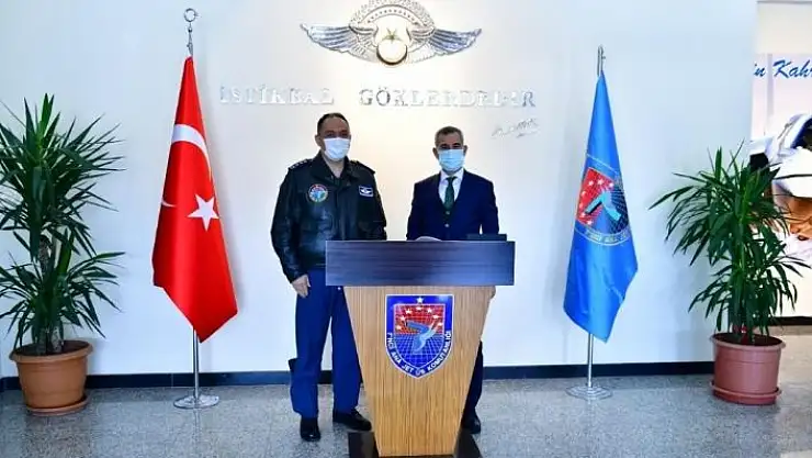 'Başkan Çınar´dan Komutan Koltukoğlu´na hayırlı olsun ziyareti'