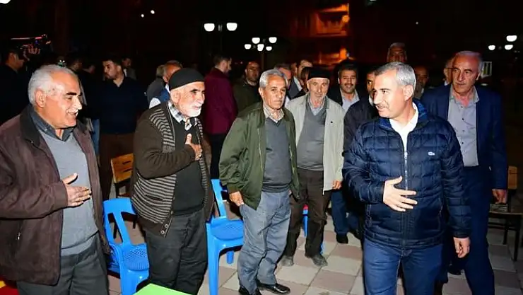 'Başkan Çınar, Dilek sakinleriyle bir araya geldi'