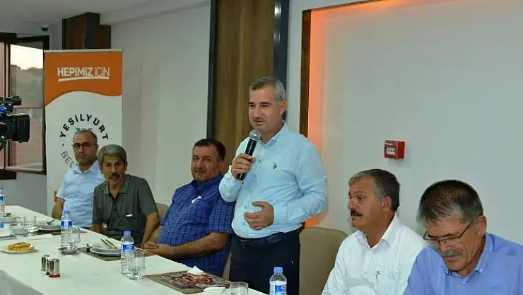 'Başkan Çınar, muhtarları ağırladı'