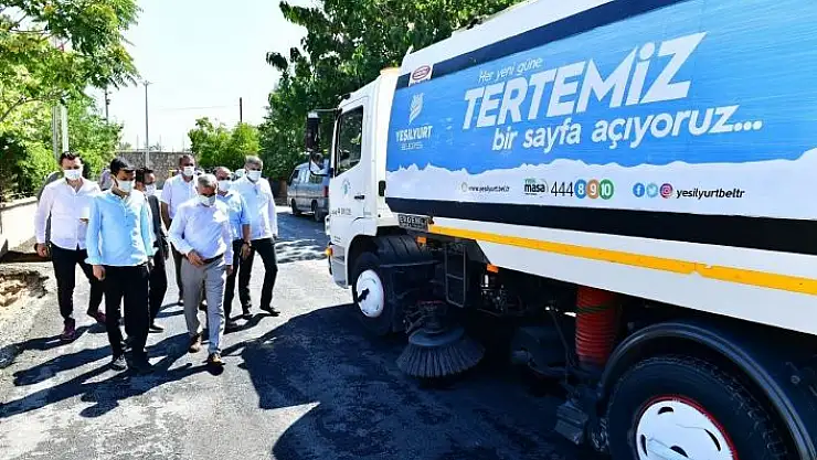 'Başkan Çınar, temizlik çalışmalarını inceledi'