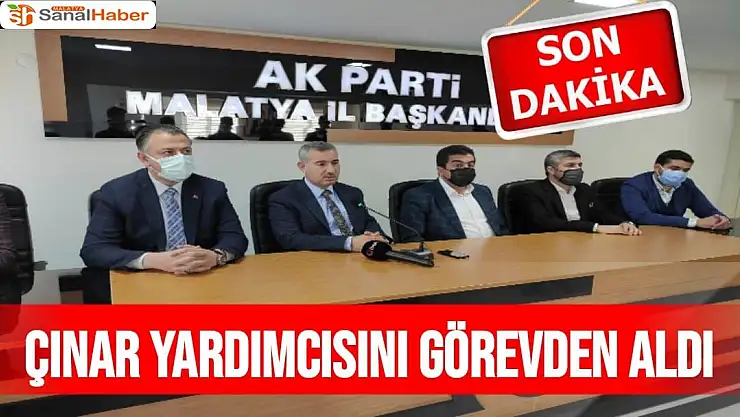 Başkan Çınar Yardımcısını Görevden Aldı