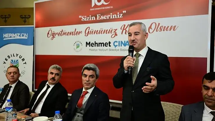 'Başkan Çınar, Yeşilyurt´a yeni atanan öğretmenleri gedik oba çadırında ağırladı'