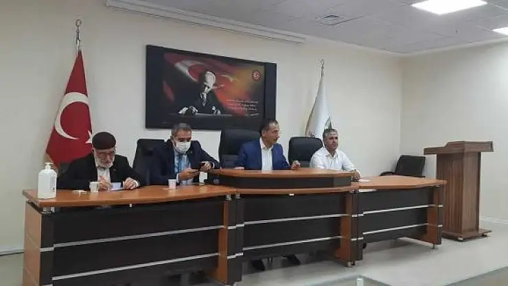 'Başkan Dağtekin il genel meclis üyeleriyle bir araya geldi'