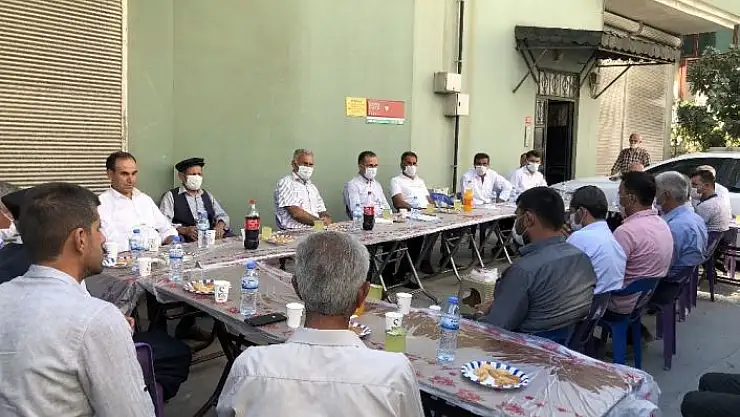 'Başkan Dağtekin köy muhtarlarıyla bir araya geldi'