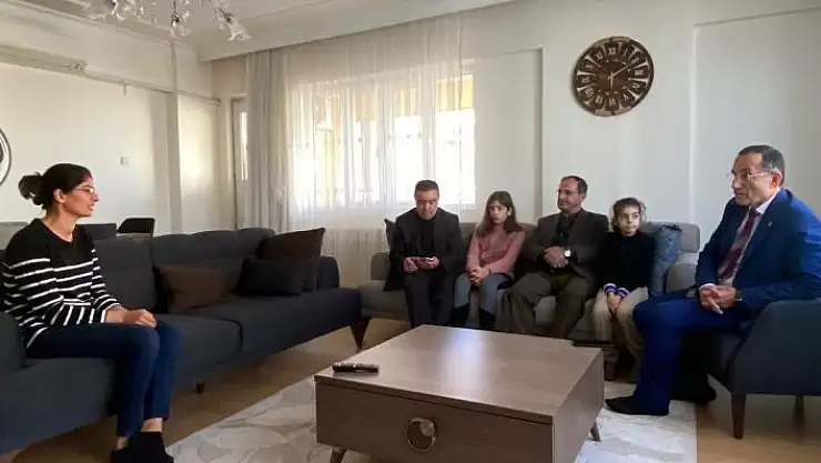 'Başkan Dağtekin, şehit aileleriyle bir araya geldi'