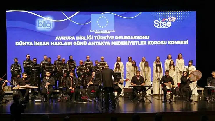 'Başkan Eken: ''Antakya Medeniyetler Korosu birlik ve beraberliğin en güzel örneği'''