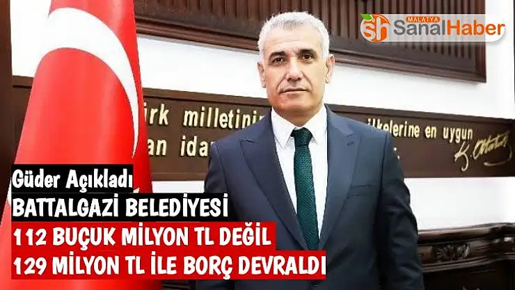 Başkan Güder Açıklama yaptı