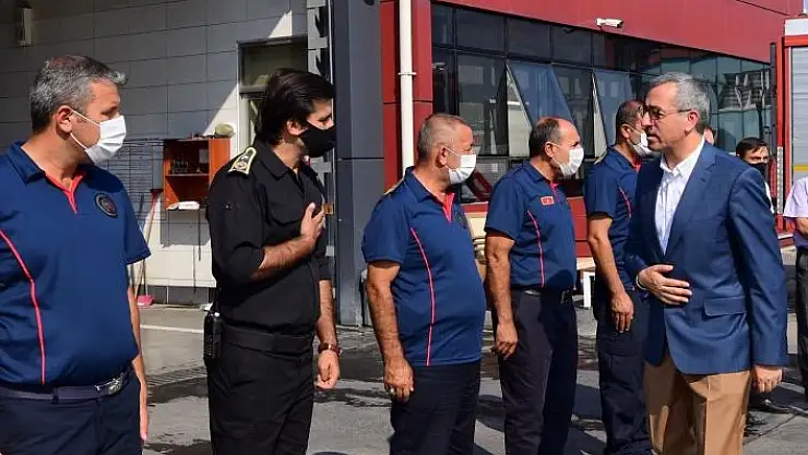 'Başkan Güngör: ''İtfaiye teşkilatımızla gurur duyuyoruz'''