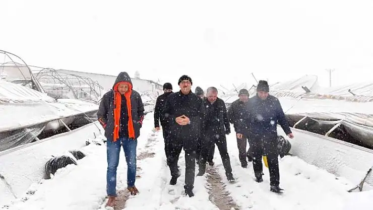 'Başkan Güngör: ''Seraları tekrar ayağa kaldıracağız'''