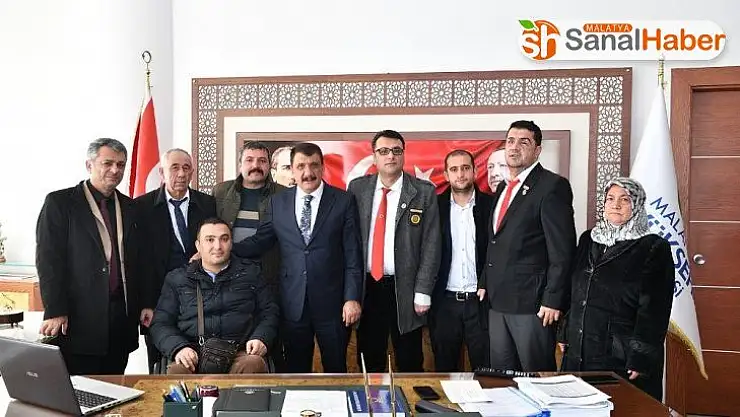 Başkan Gürkan'an gazi ve şehit yakınlarına tam destek