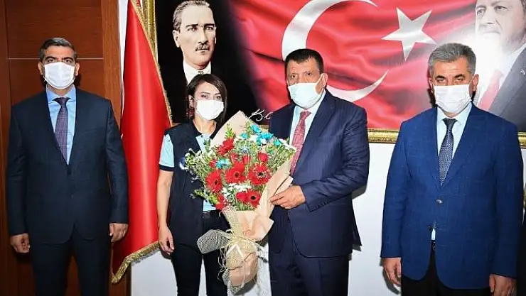 'Başkan Gürkan´da zabıtalara övgü'